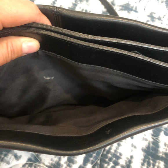 🎉🎉Host Pick🎉🎉Vintage 80s ETIENNE AIGNER USA BLACK LEATHER CLASSIC PURSE - Picture 5 of 13